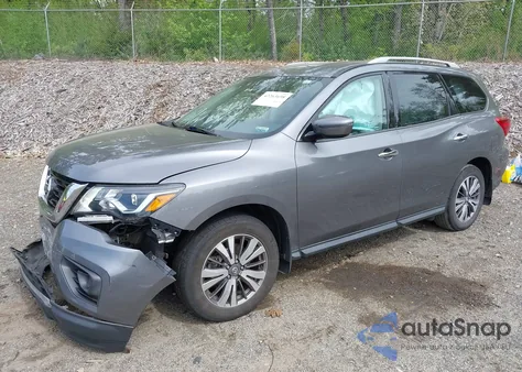 2019 Nissan Pathfinder S из США, поврежденный, VIN 5N1DR2MM9KC651530